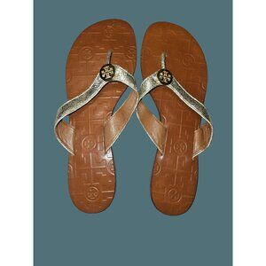 Tory Burch Thora Thong Flat Sandals Women Size 9.5M